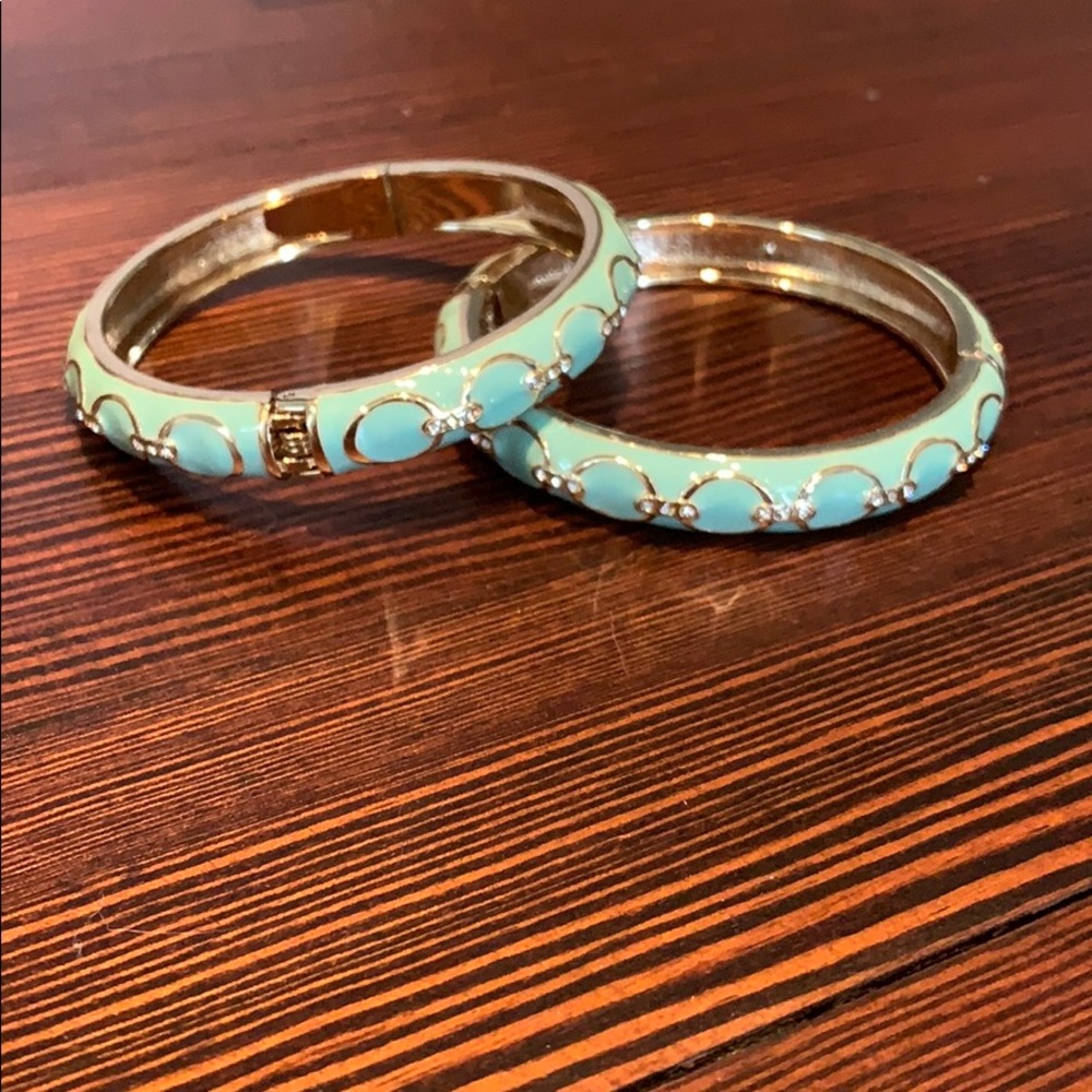 Two identical bracelets/bangles